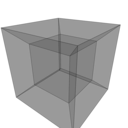 4-cube-black-white